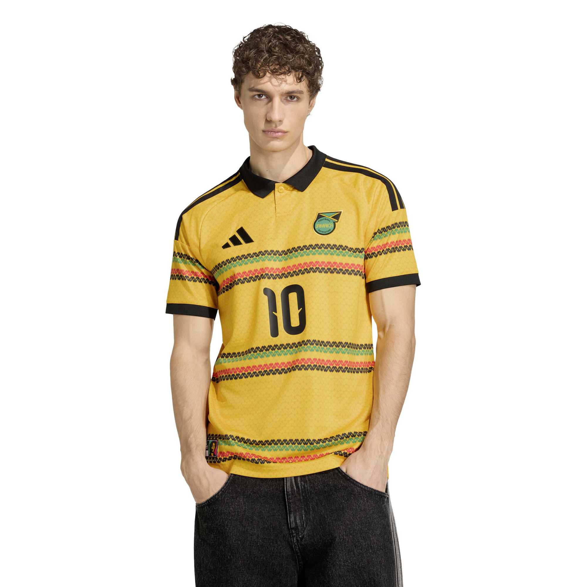 [SJH] Bob Marley Jamaica National Team 2026 Home Replica Jersey - Yellow