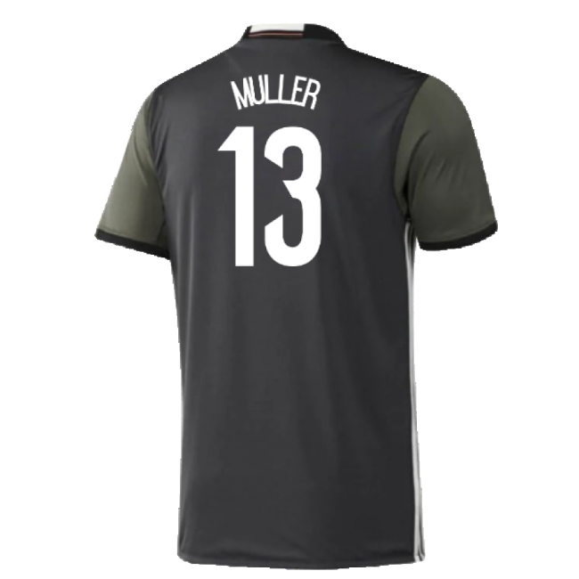 Cost-effective Germany 2015-16 Away Shirt ((Excellent) S) (Muller 13) Avant-garde