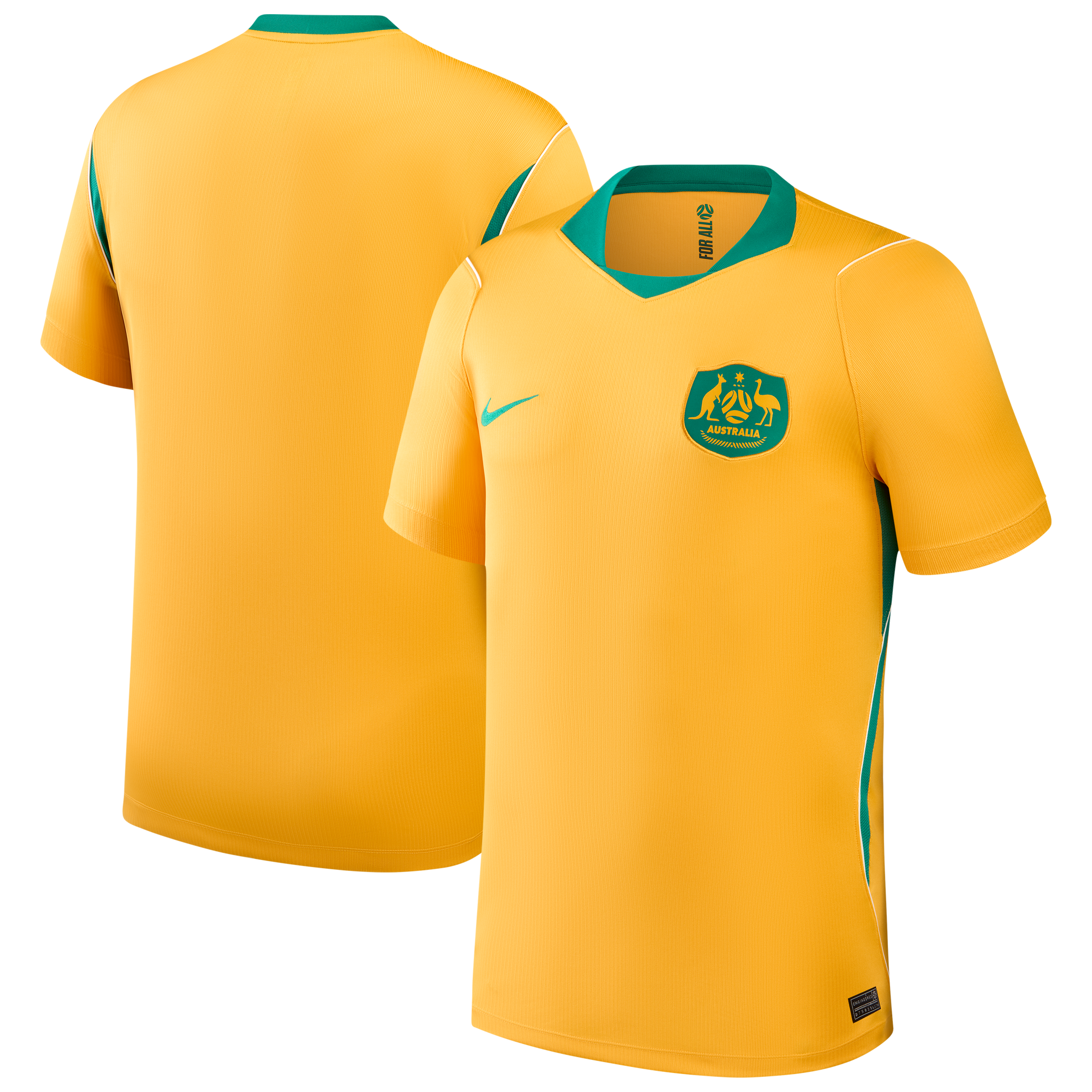 [SJH] Australia National Team 2026 Home Stadium Replica Jersey - Yellow