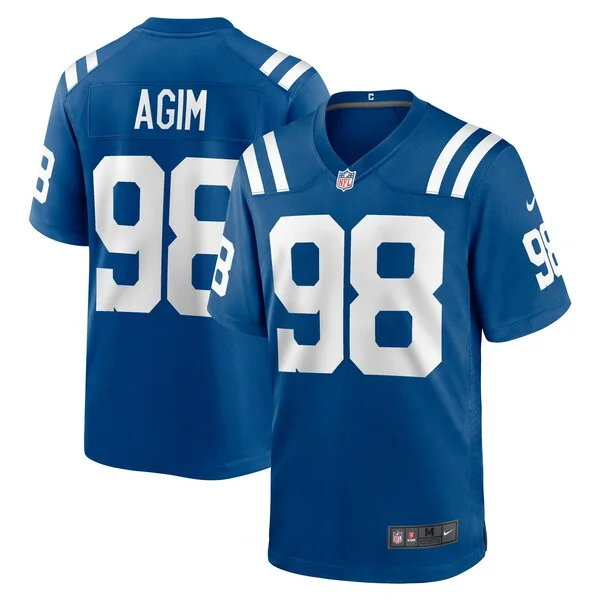 None Agim Indianapolis Game Jersey - Royal | NFL Player Jersey