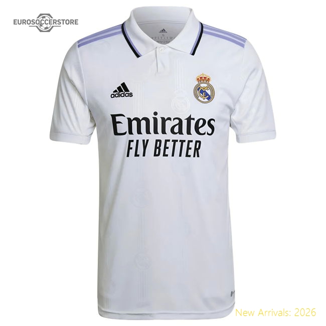 High-Quality 2022-2023 Real Madrid Home Shirt (Your Name)