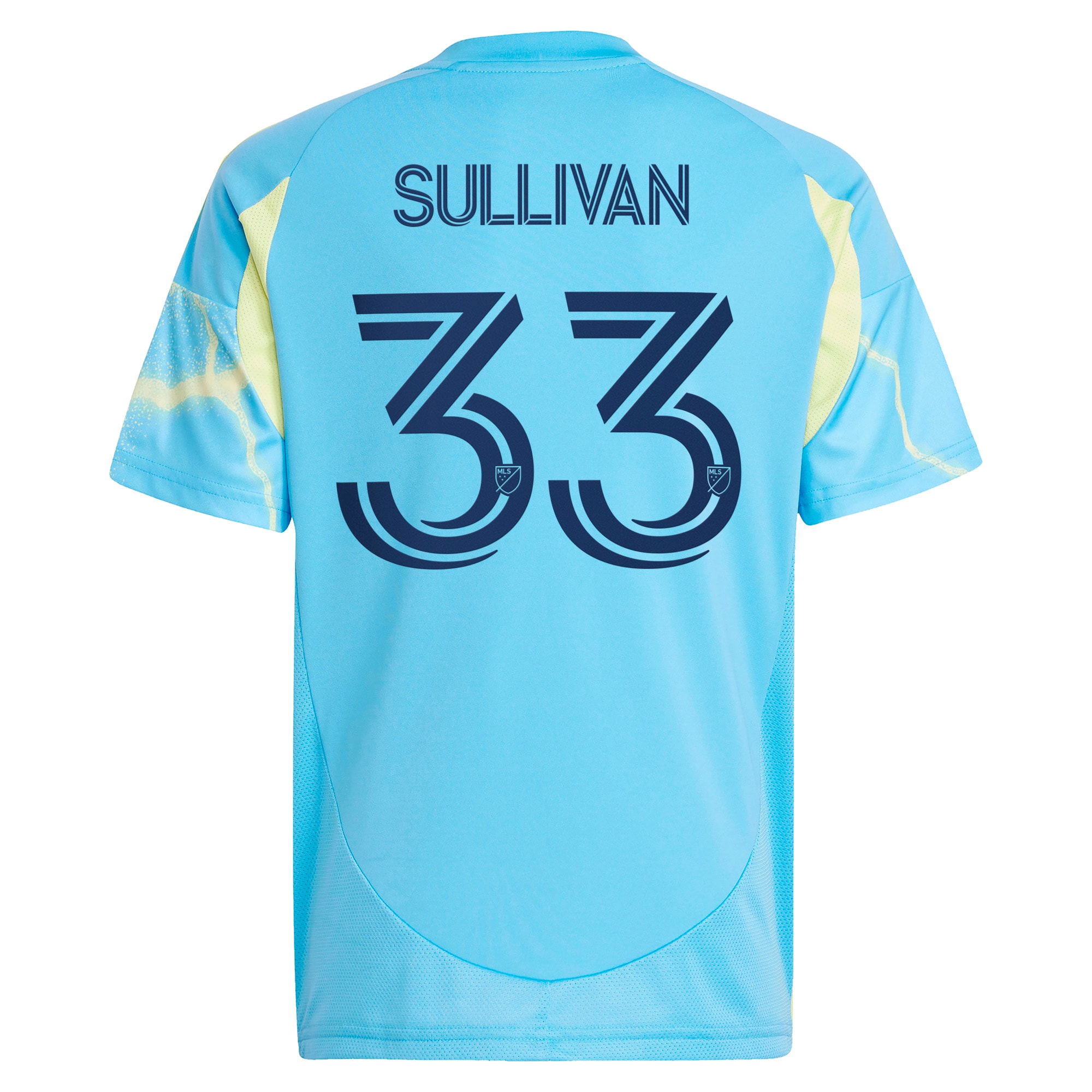 [SJH] Quinn Sullivan Philadelphia Union Youth 2025 The Voltage Kit Replica Player Jersey - Blue