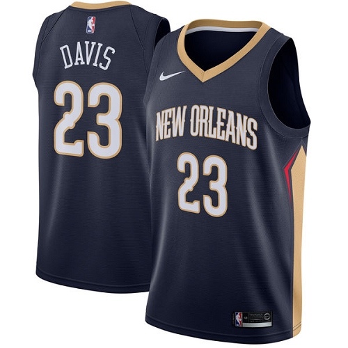 Performance NOP #23 Anthony Davis 2024 Icon NBA Swingman Jersey Green