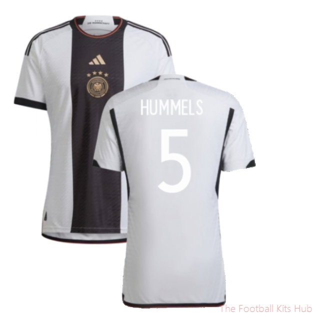 2022-2023 Germany Authentic Home Shirt (HUMMELS 5)
