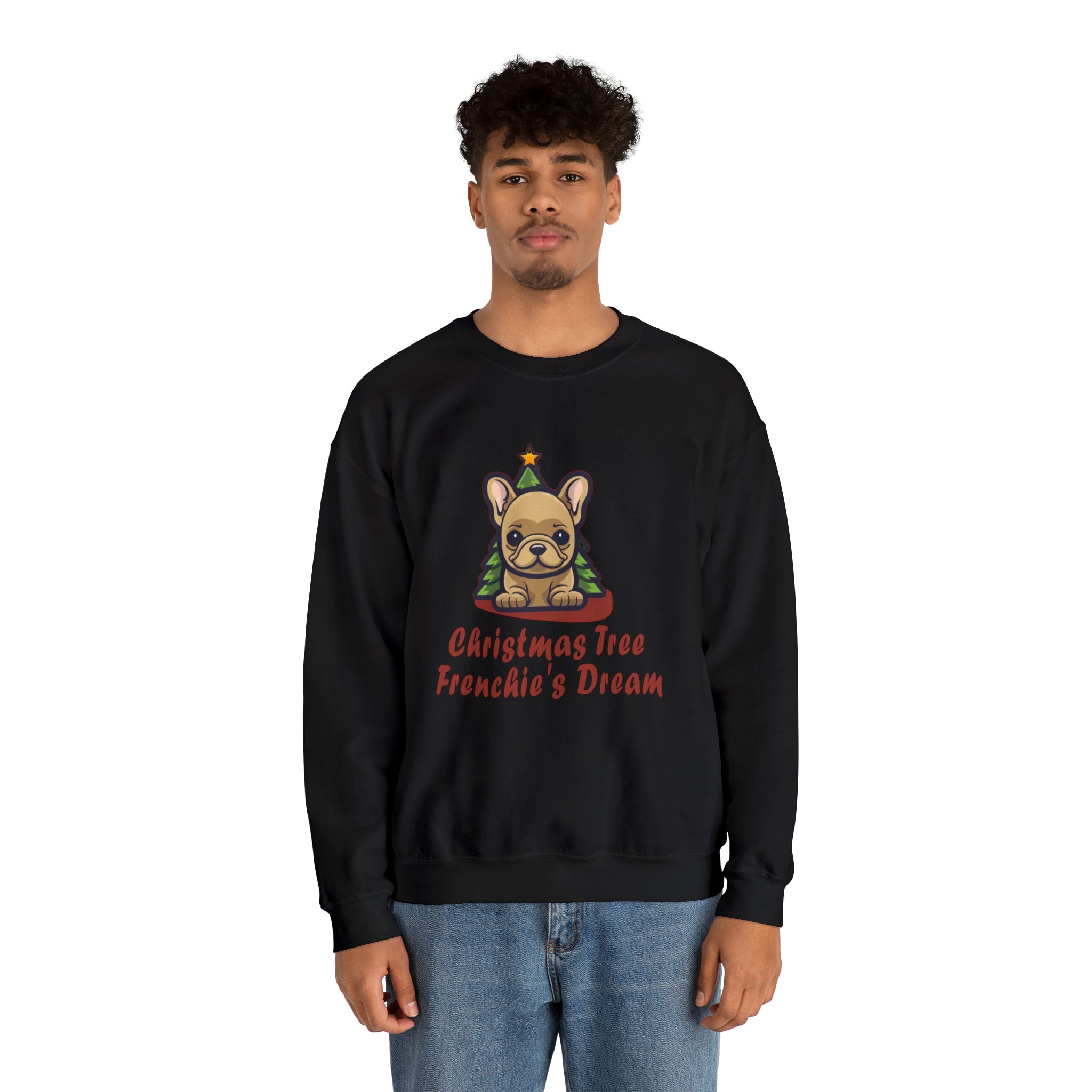 French Bulldog Frenchie's Dream Sweater Unisex Sweatshirt Durable Dog Item