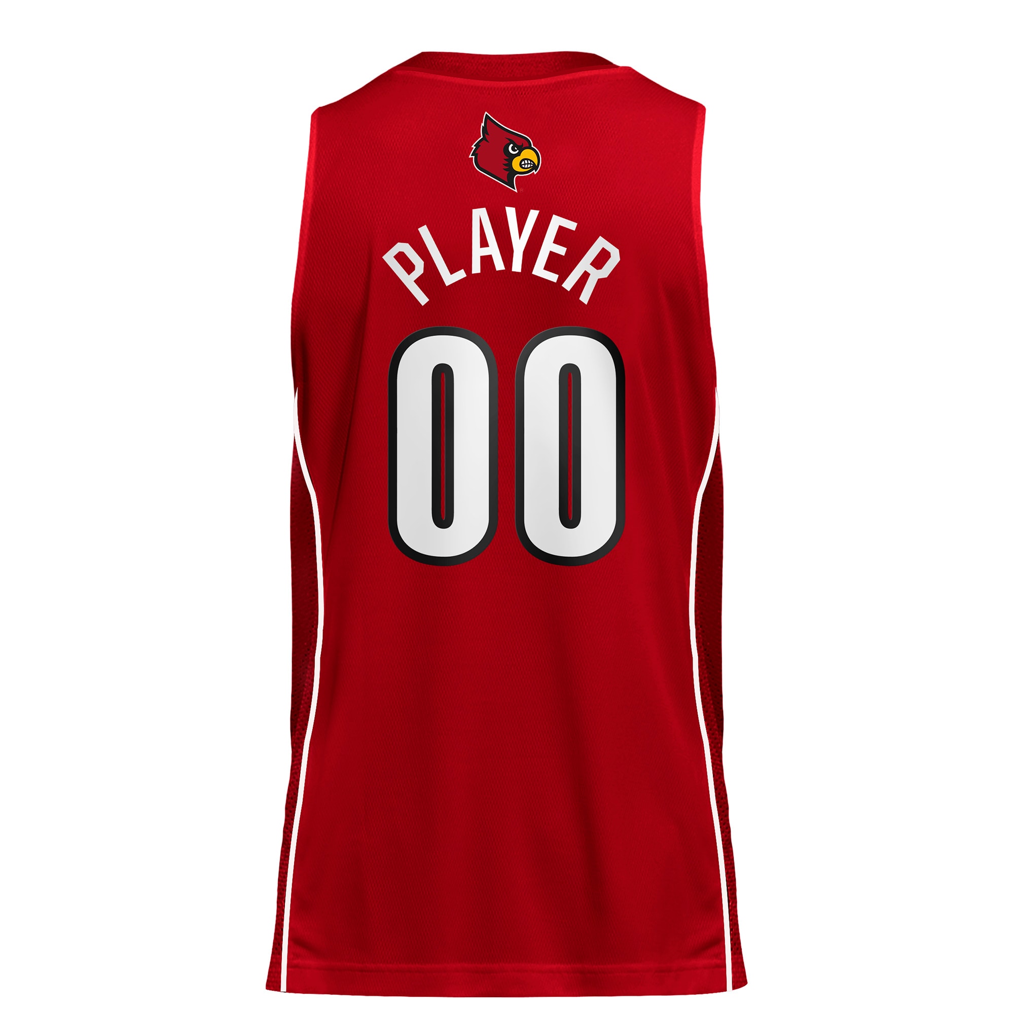 [NJP] Louisville Cardinals Unisex Pick-A-Player NIL Men's Basketball Jersey - Red