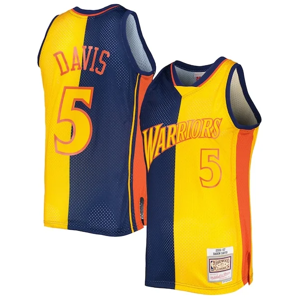 Baron Davis GSW Swingman Jersey - premium contemporary - Navy