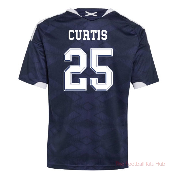 Football Scotland 2026-2027 Home Shirt (Kids) (Curtis 25)