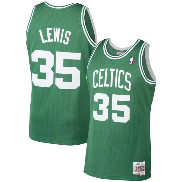 Reggie Lewis BOS NBA Jersey - Reasonable Price Fan Gear - Fan Favorite