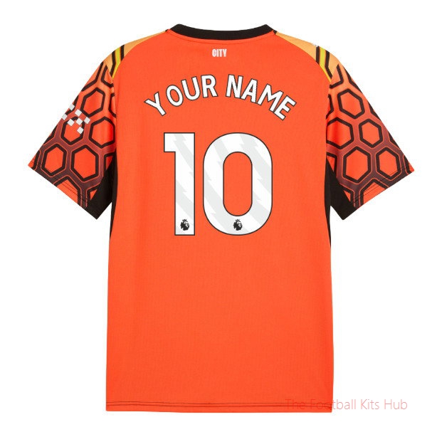 [SPK] 2026/27 Man City Goalkeeper Shirt Orange Your Name