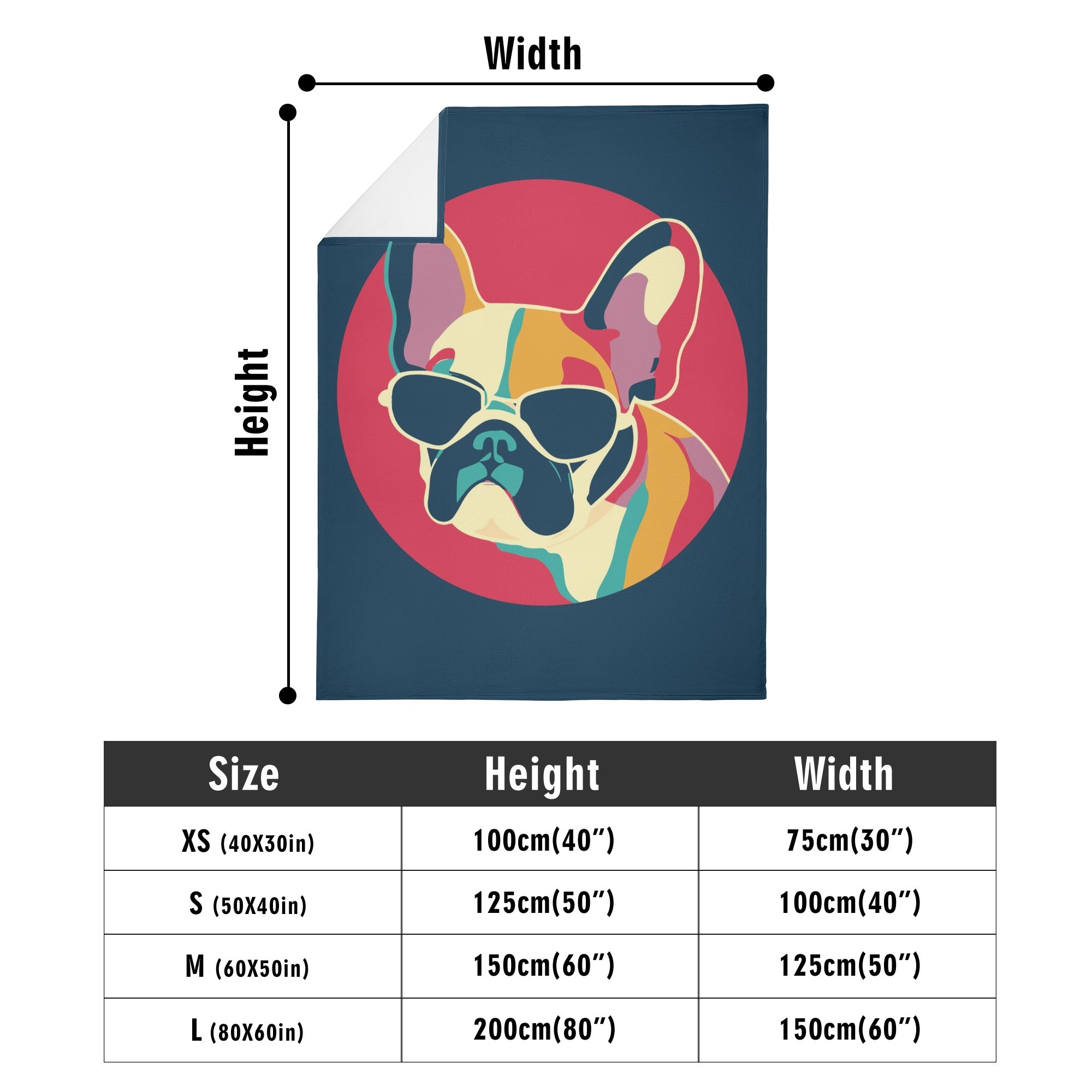 Pet-Lover Comfortable Cozy Oliver - Blanket as a Gift for Daily Use