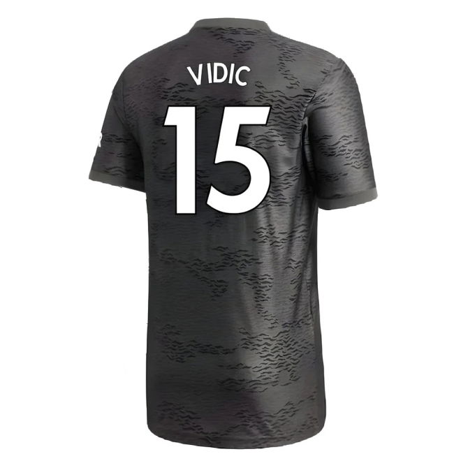Manchester United 2020-21 Away Shirt ((Excellent) L) (VIDIC 15)