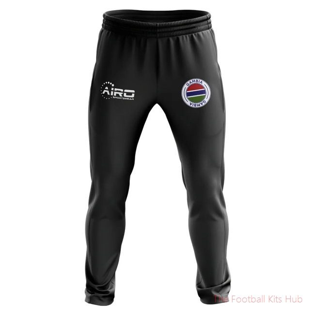 Gambia Concept Football Training Pants (Black)