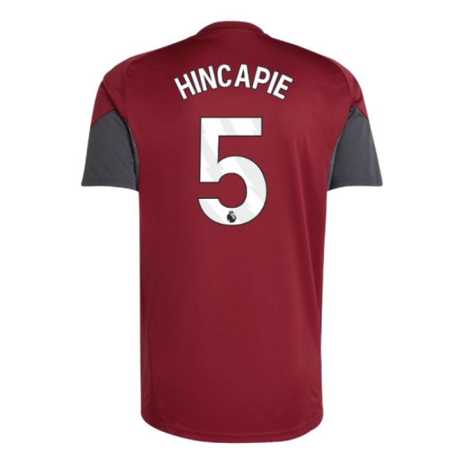 Arsenal 2025-20 Training Football Kit Hincapie Name & Number L S