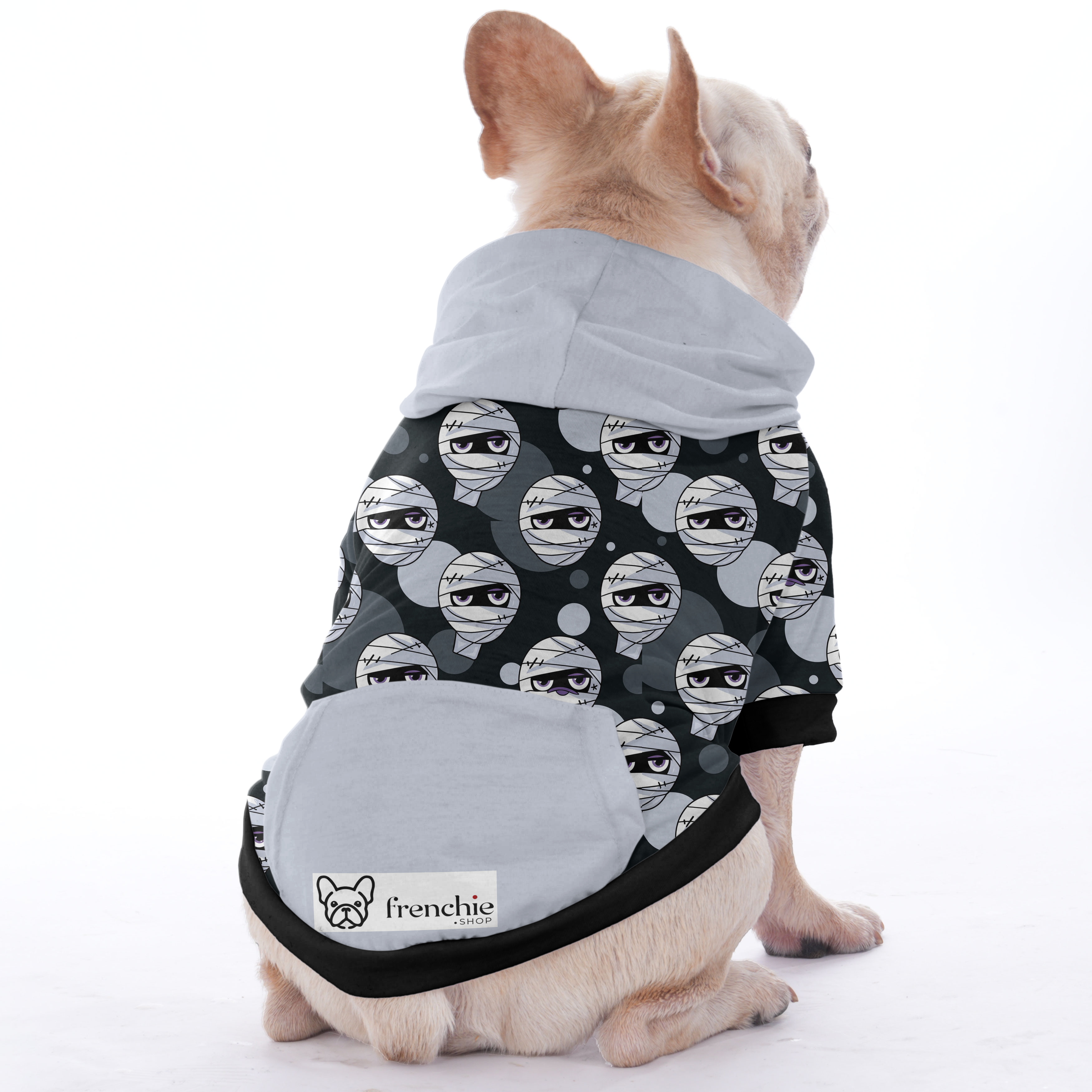 Premium The Mummy - Halloween Hoodies For French Bulldog | Frenchie S...