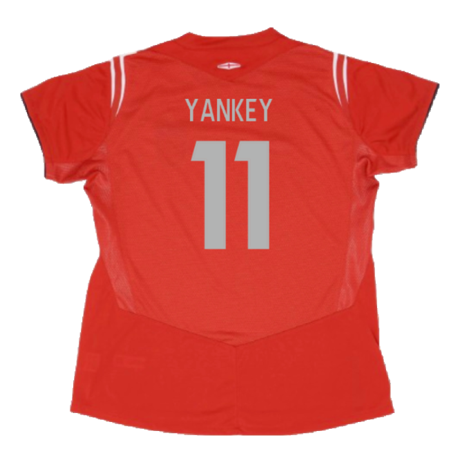 Yankey 11 Authentic Replica England Away Fan Jersey for Womens