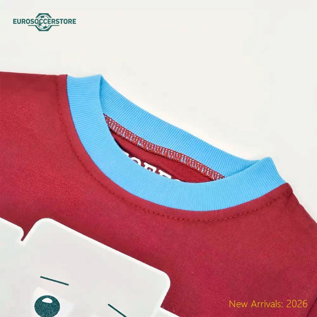 Gentle Kids West Ham Jersey 2025-2026 Moisture-wicking