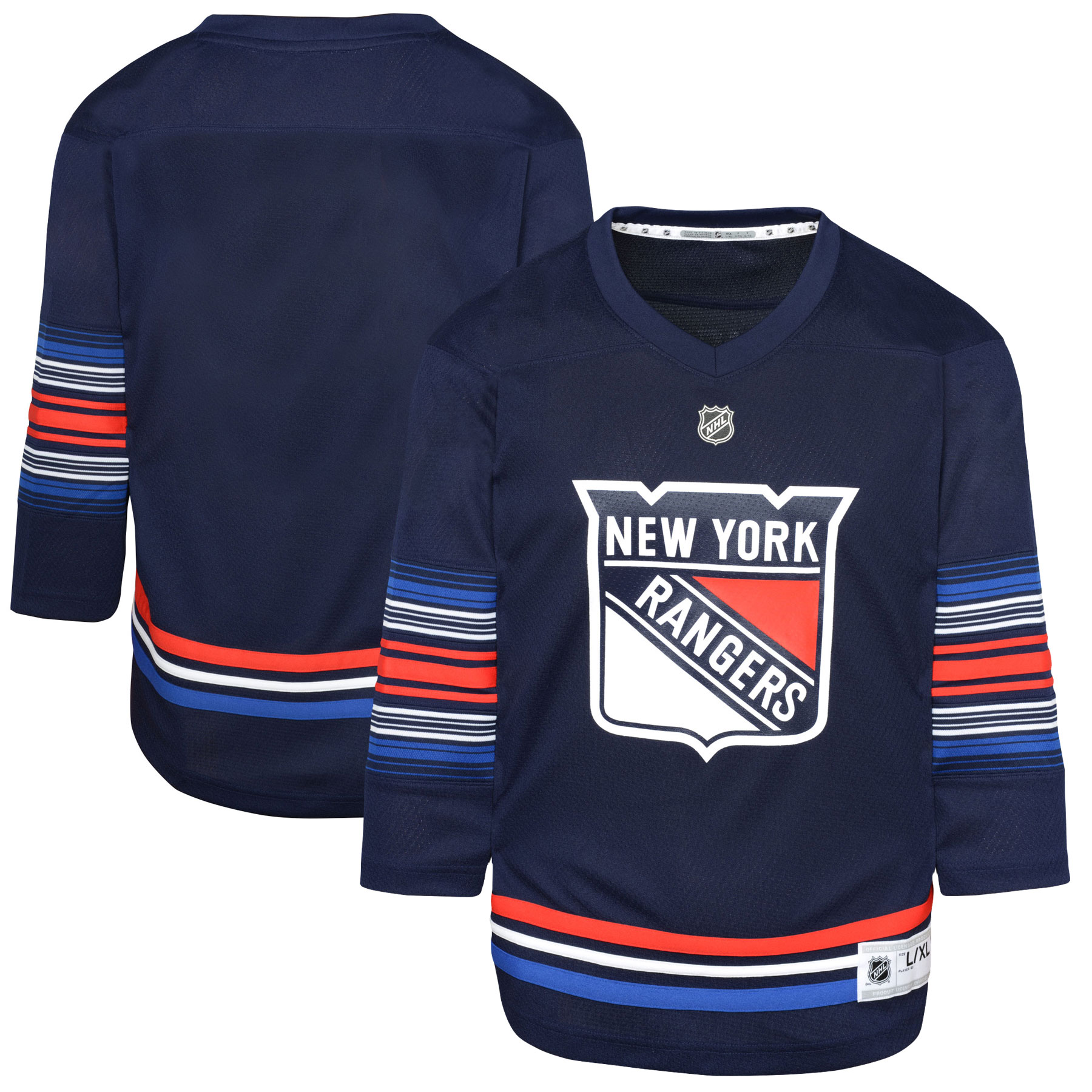 [JED] New York Rangers Youth Alternate Replica Jersey - Navy