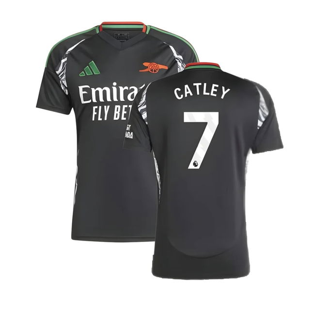 Licensed Copy Arsenal Away Supporter Kit for Adults (Catley 7) (1)
