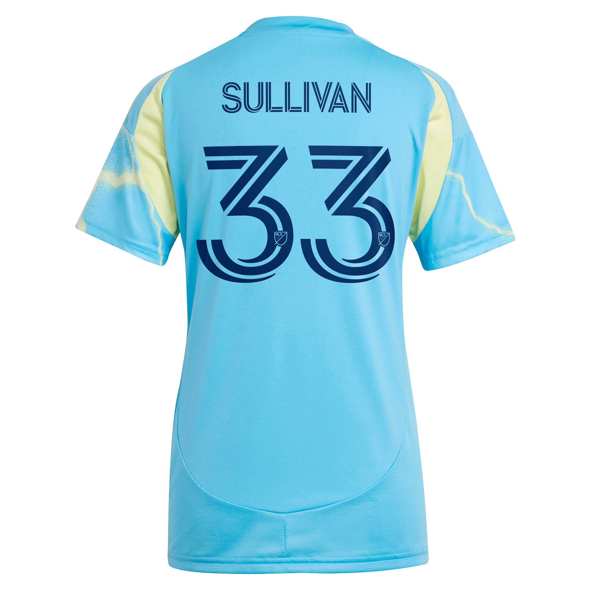 [SD] Quinn Sullivan Philadelphia Union Women's 2025 The Voltage Kit Replica Player Jersey - Blue