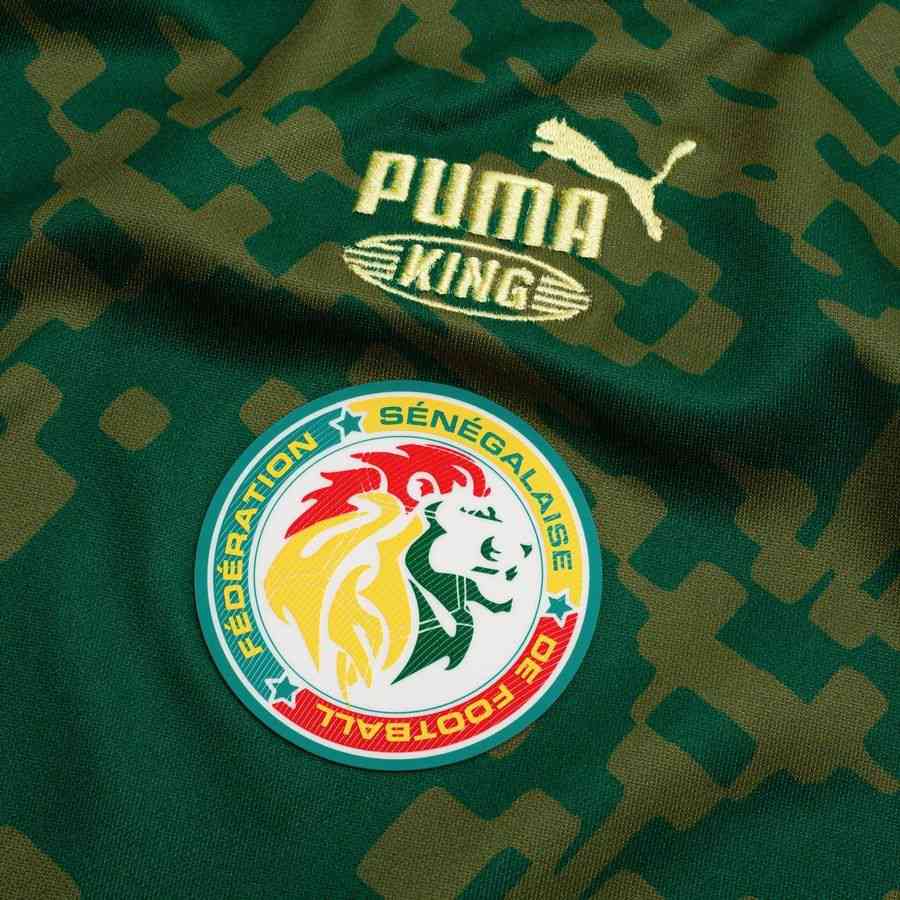 Senegal Football Shirt King - Green/Lime