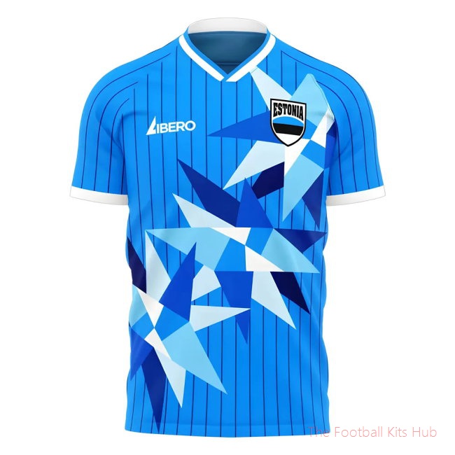 Estonia 2025-2026 Home Concept Football Kit (Libero)