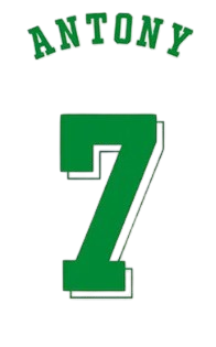 Antony's 7th Jersey for Real Betis in the 24-25 UEFA Conference League Final