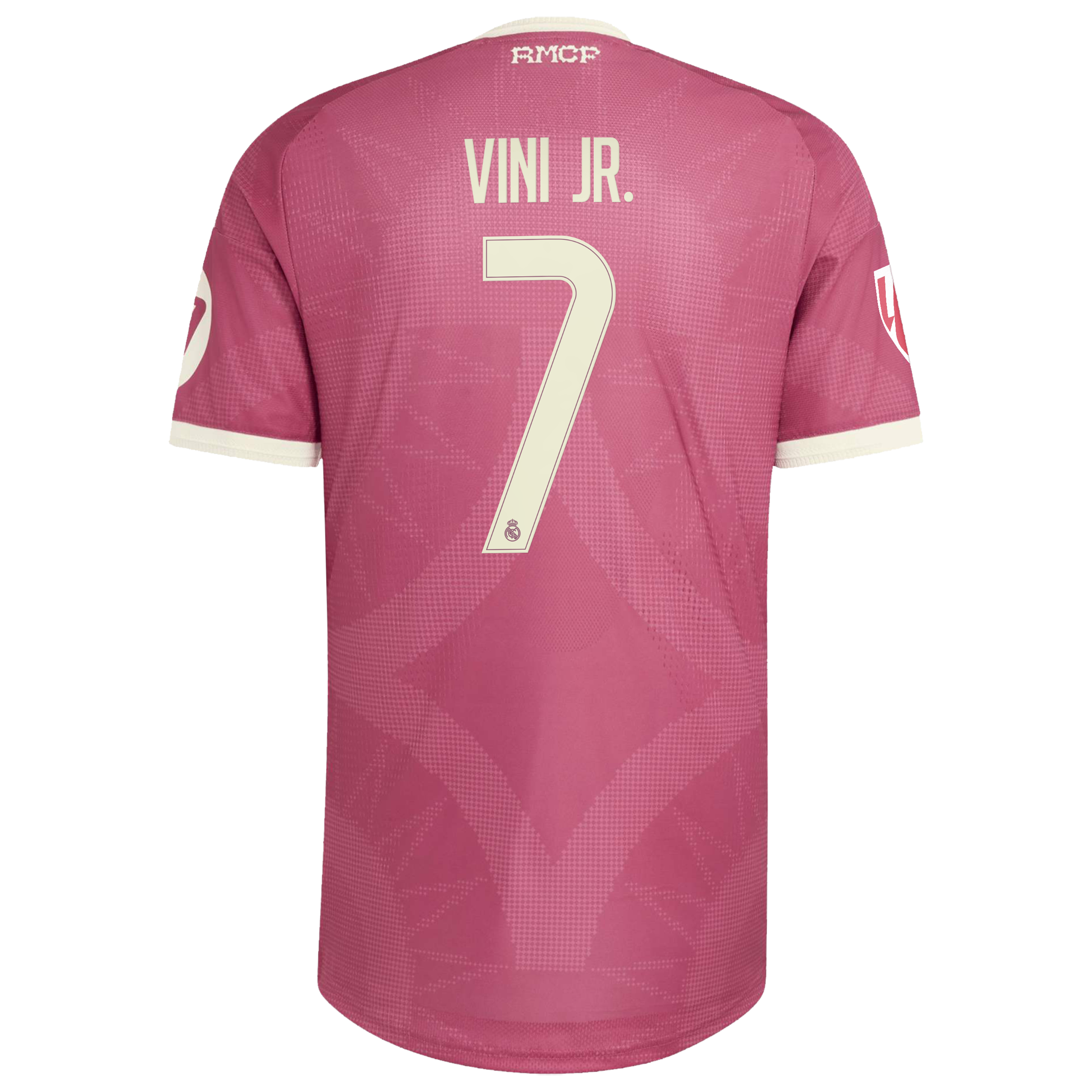 [JED] Vini Jr. Real Madrid 2026/27 Third On-Field Authentic Jersey - Pink