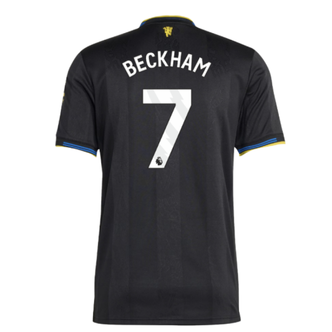 High Performance Football Man Utd Authentic Third Shirt Beckham #7...