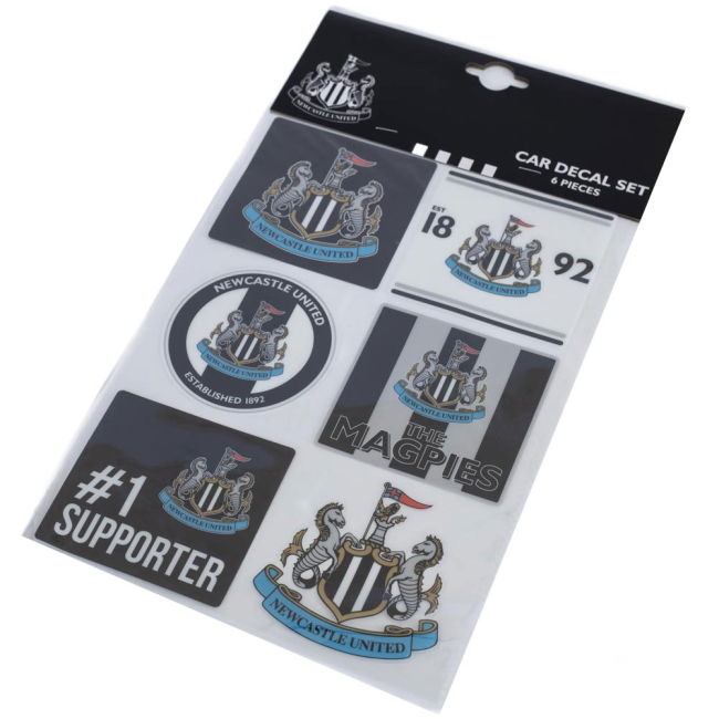 Newcastle United FC Car Decal Set (Limited Edition)