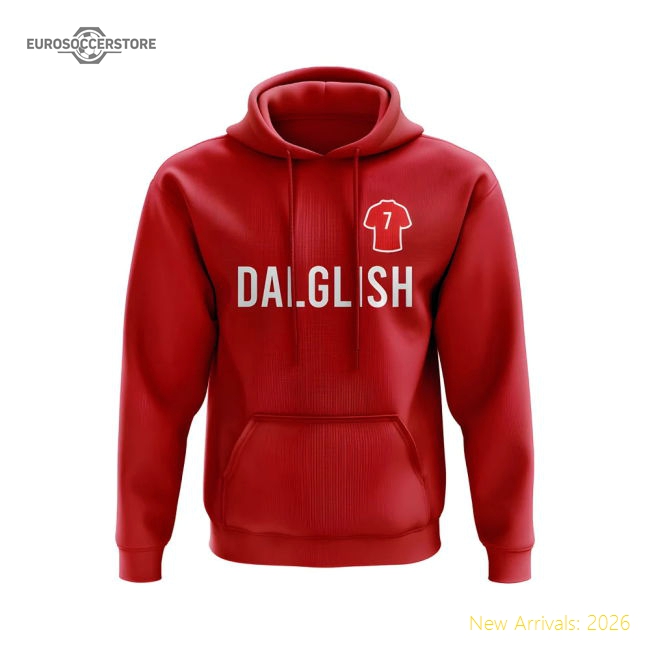 Kenny Dalglish Liverpool Number Hoody (Red)
