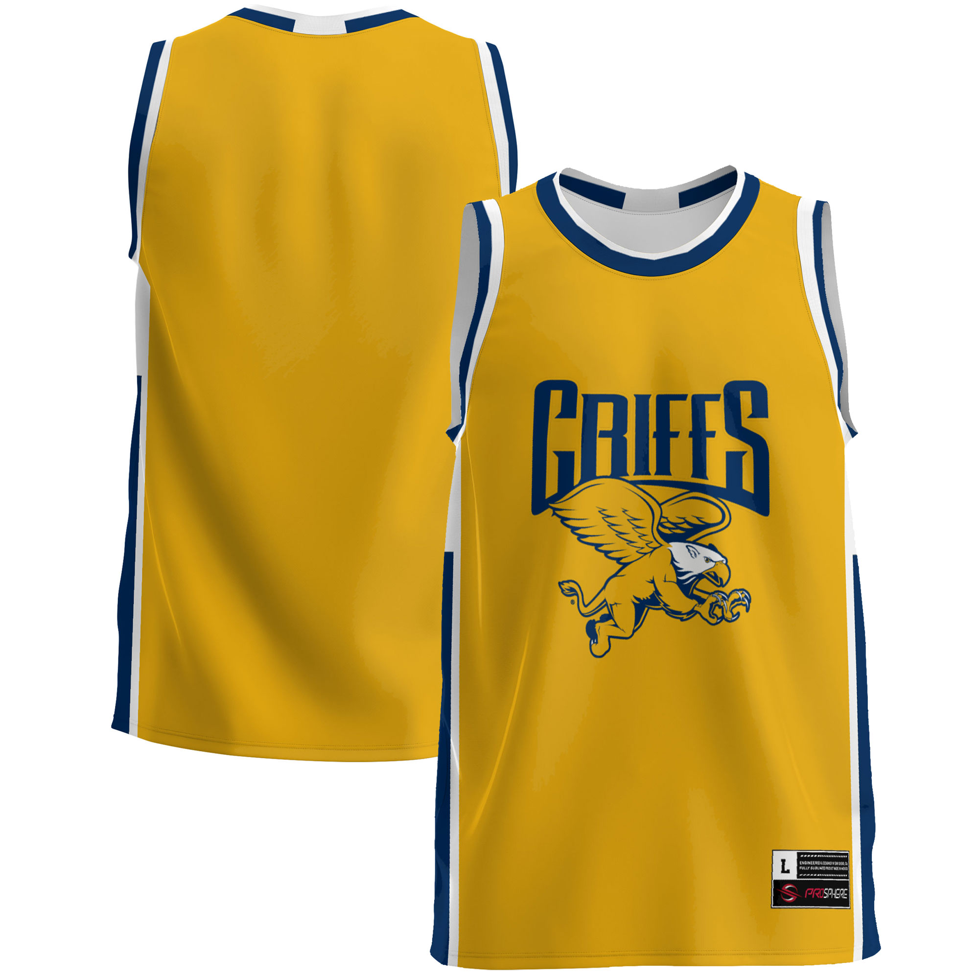 [NJP] Women's Canisius College Golden Griffins GameDay Greats Lightweight Basketball Jersey - Blue