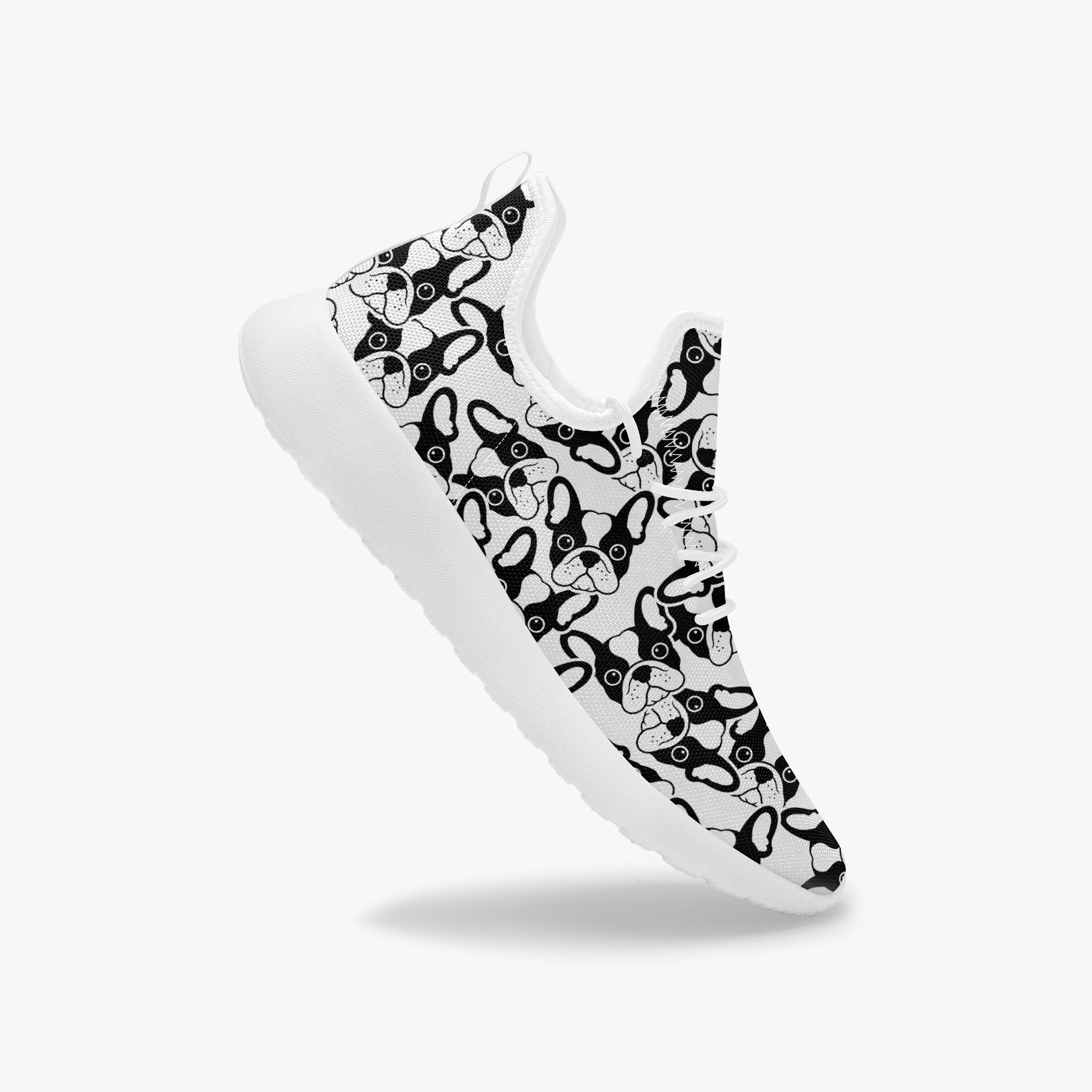 French Bulldog Lover Dumpling Classic Sneakers Stylish Walking Shoes