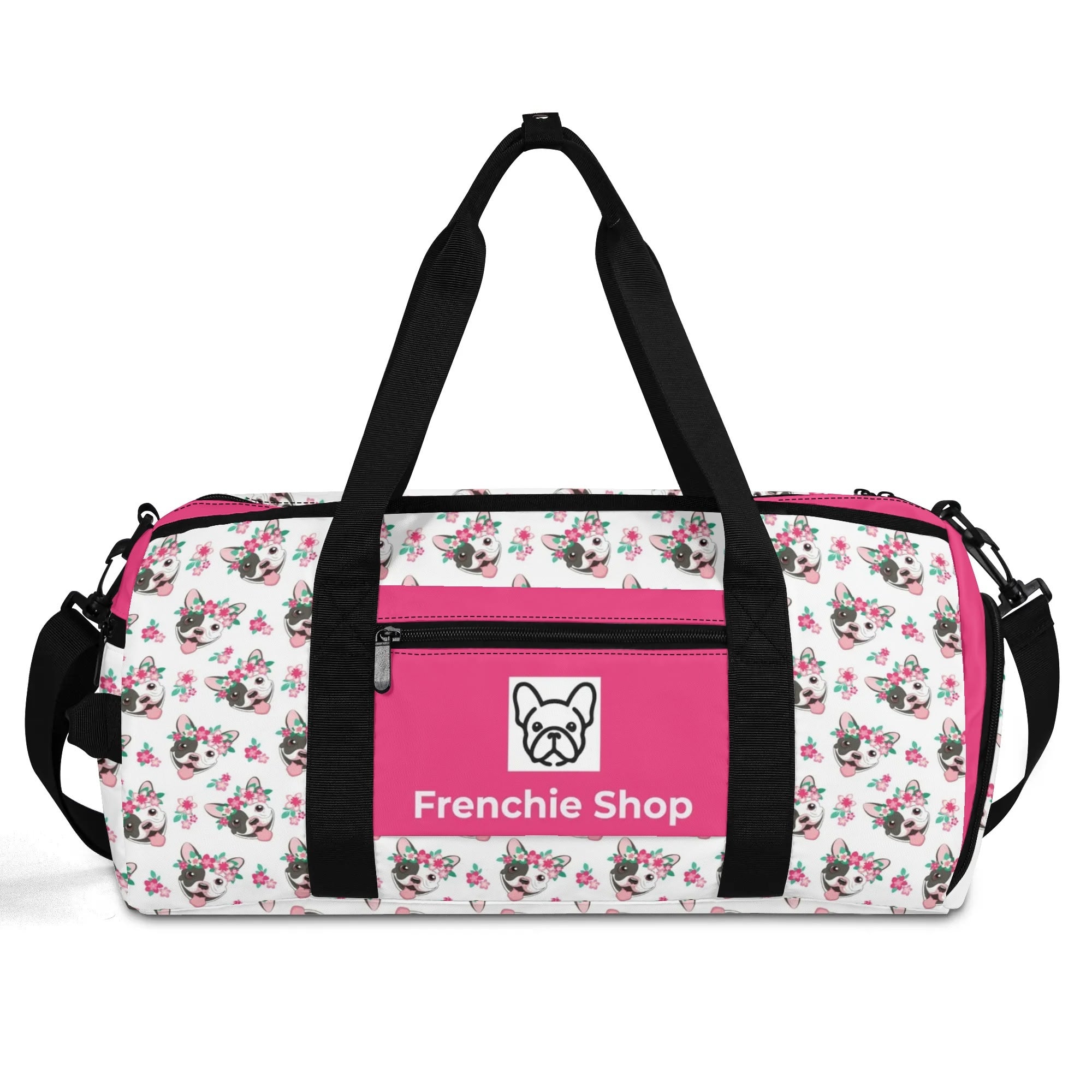 French Bulldog Biggie Gym Bag For Frenchie Lovers Frenchie Pet Item