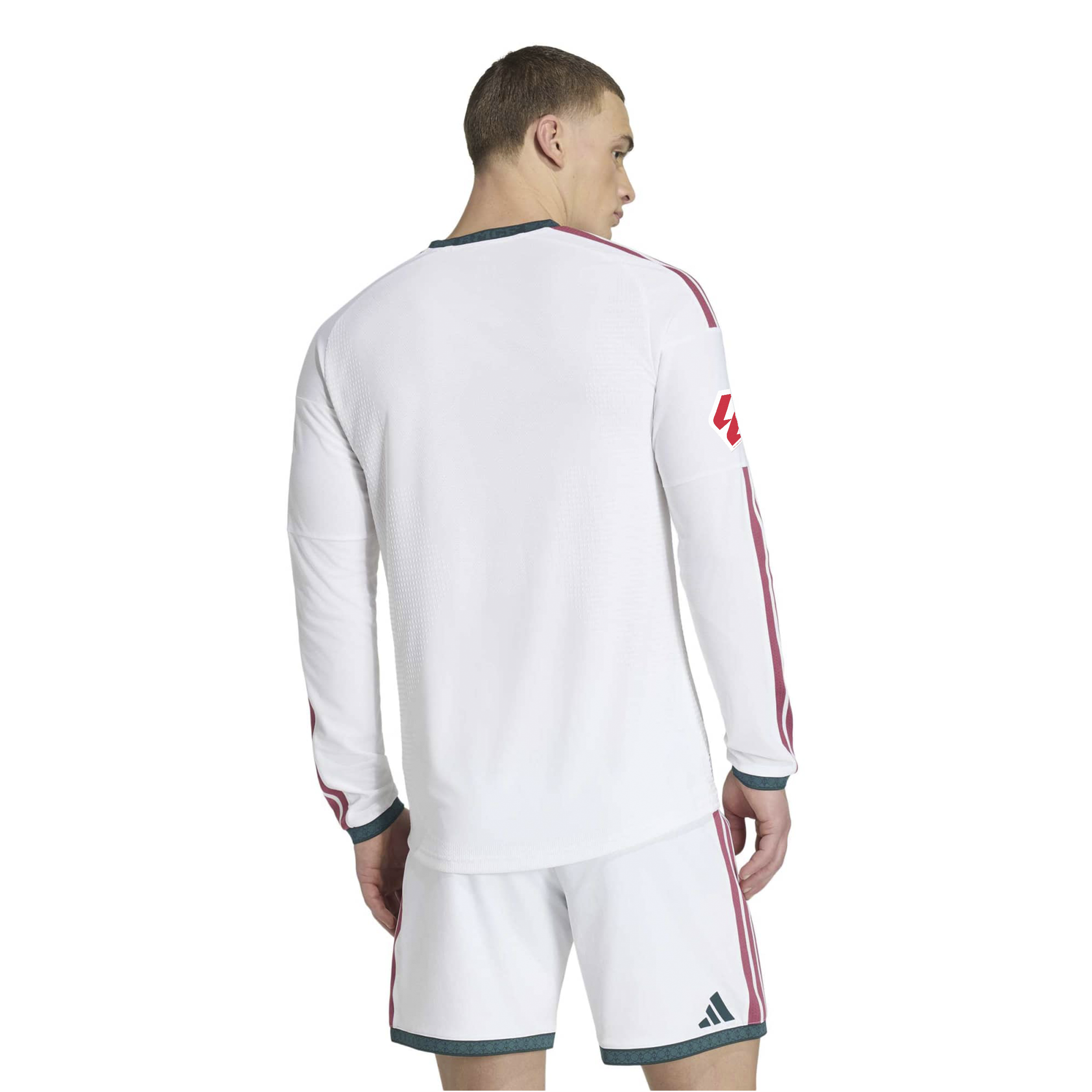 [JED] Real Madrid 2026/27 Home On-Field Authentic Patch Long Sleeve Jersey - White