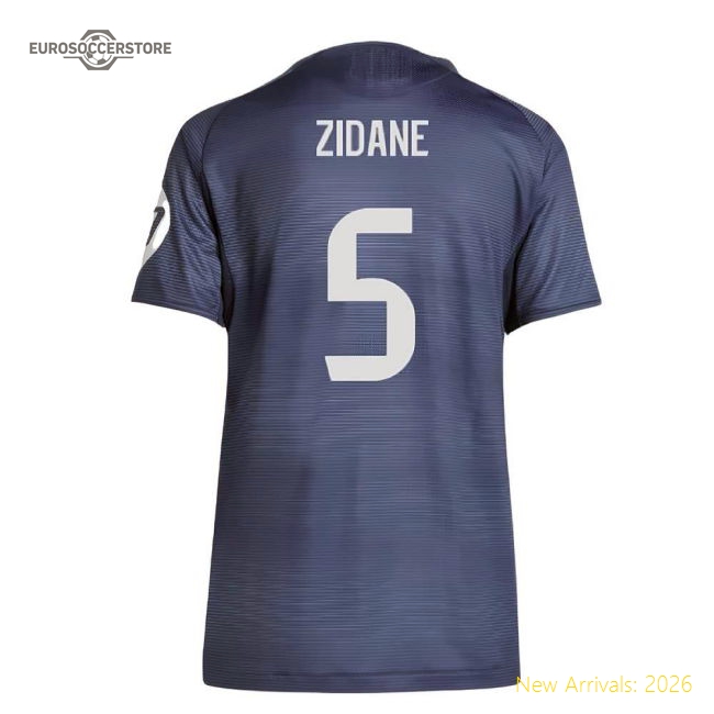 Real Madrid 2024-25 Away Fan Version For Adults (Zidane Game Day Jersey