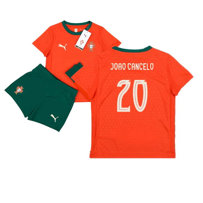 2025-2026 Portugal Home Mini Kit (Joao Cancelo 20) Premium
