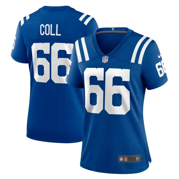 None Ryan Coll Game Jersey - Royal | NFL Player Jersey | NFL Football