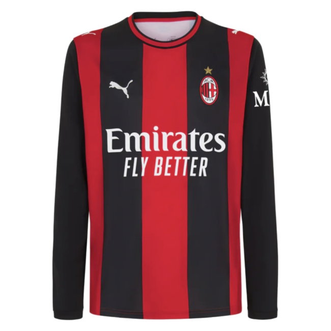 [LLS] 2026-2027 AC Milan Long Sleeve Home Shirt (Gila 34)