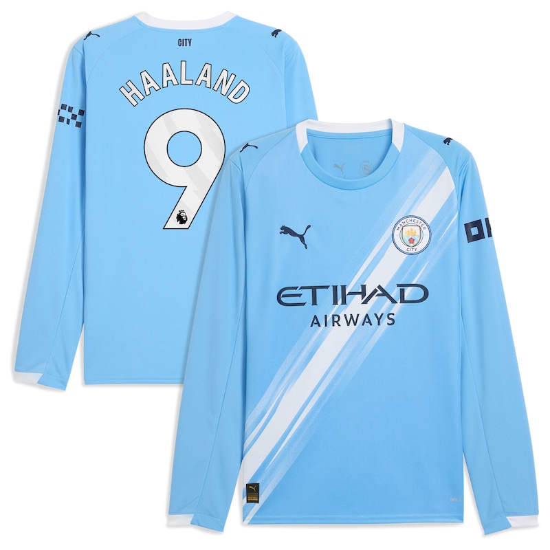 Exceptional Man City Men's 2025 Replica Player Jersey - Authentic...