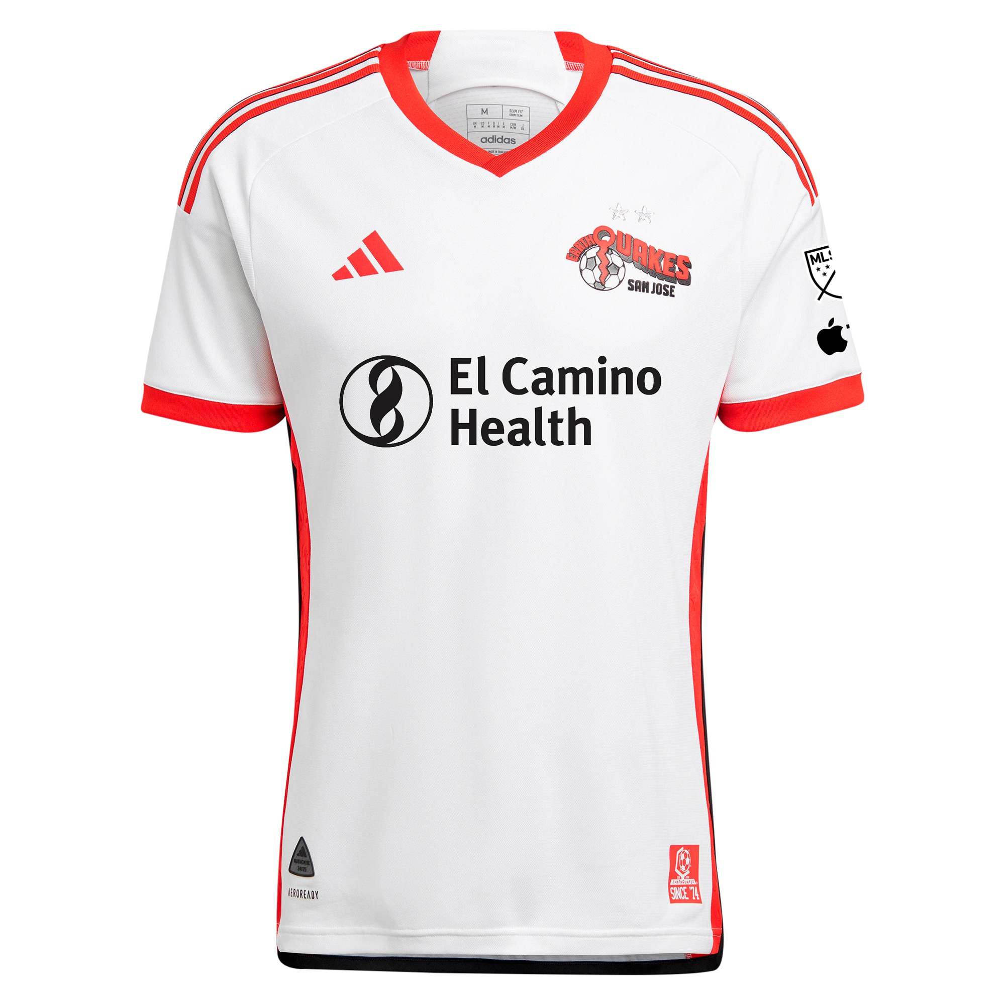[LK] Cristian Espinoza San Jose Earthquakes 2025 The 50 Kit Authentic Player Jersey - White