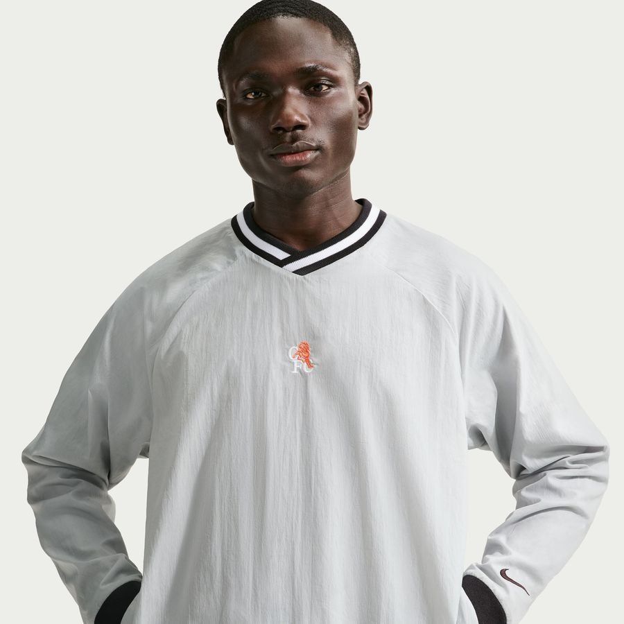 [EFKS] Chelsea Dri FIT Academy Shell SE Wolf Grey/Blue/Turf Orange/White Apparel