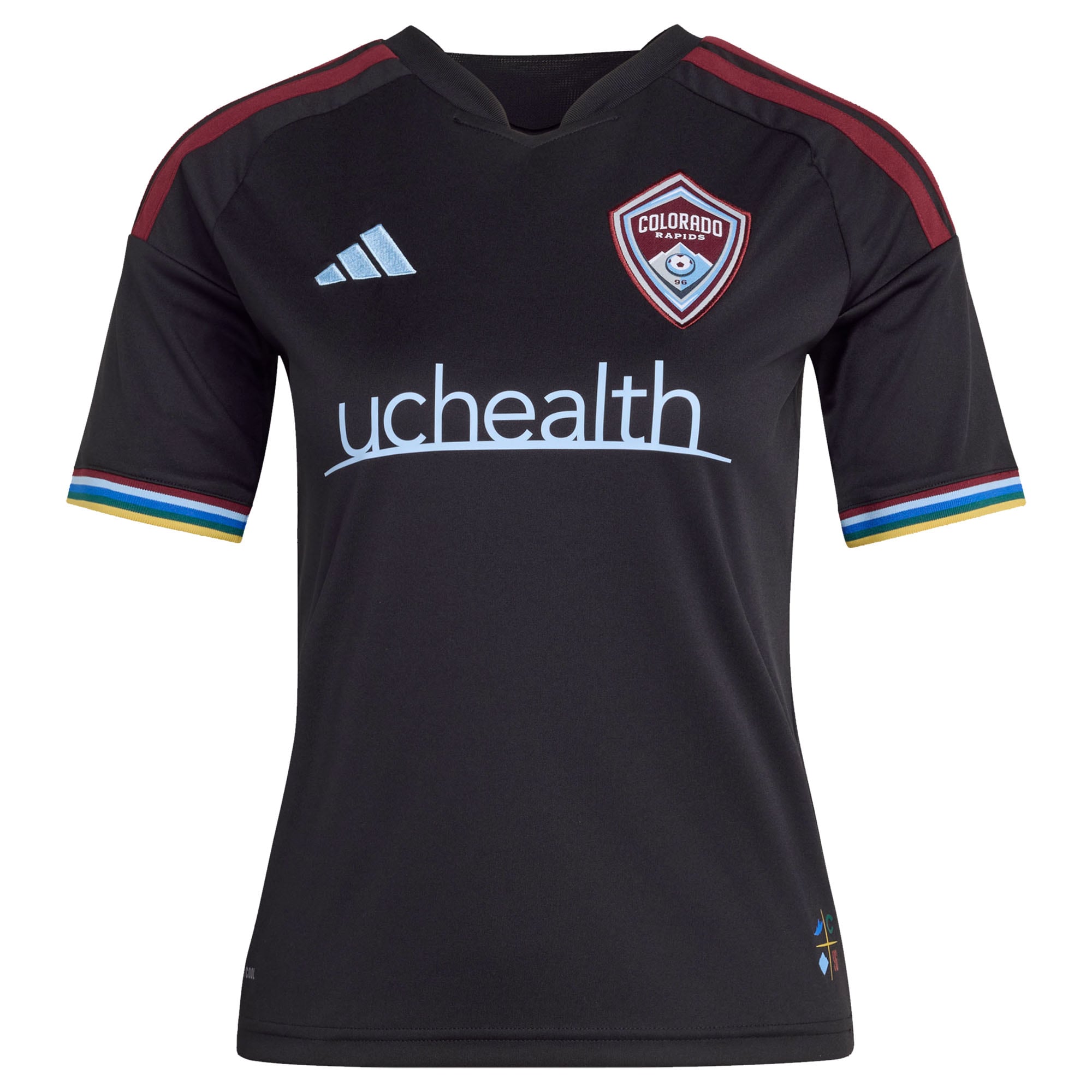 [SJH] Rafael Navarro Colorado Rapids Youth 2026 Colorful Colorado Replica Jersey - Black