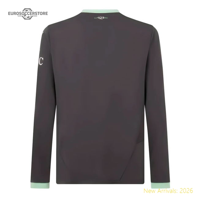 Best-Selling 2024-2025 Ac Milan Third Long Sleeve Shirt