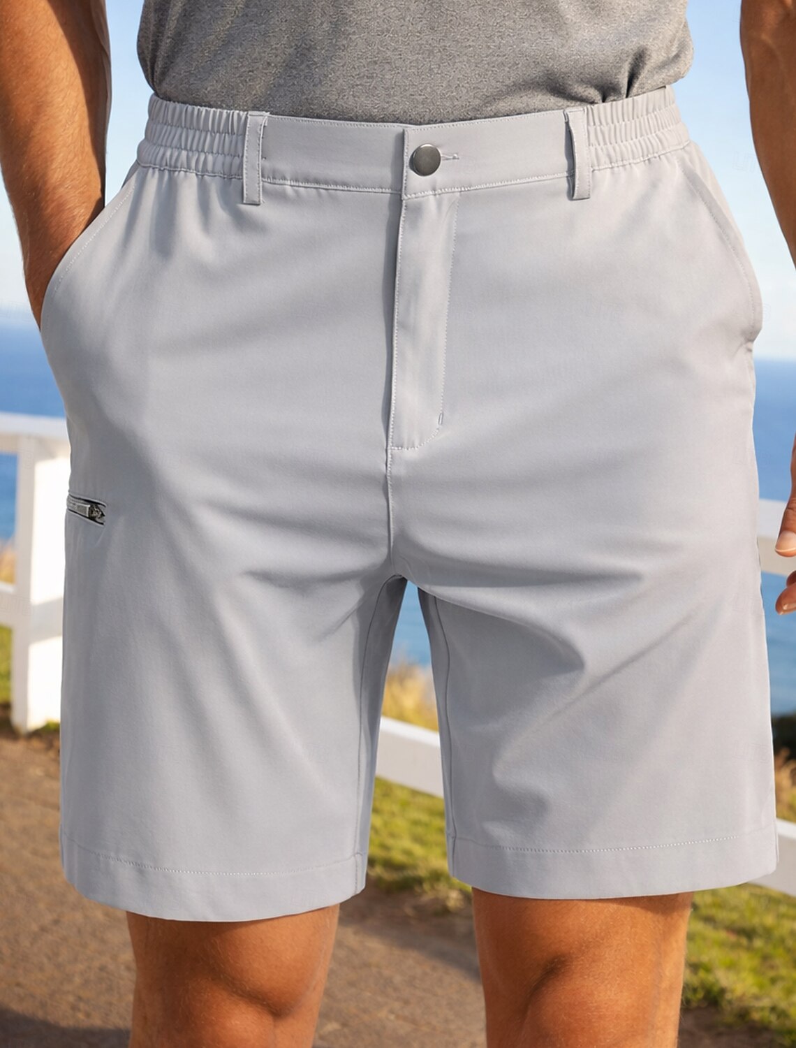 Men's Running Shorts Athletic Gym Pockets Casual Daily Outdoor Summer