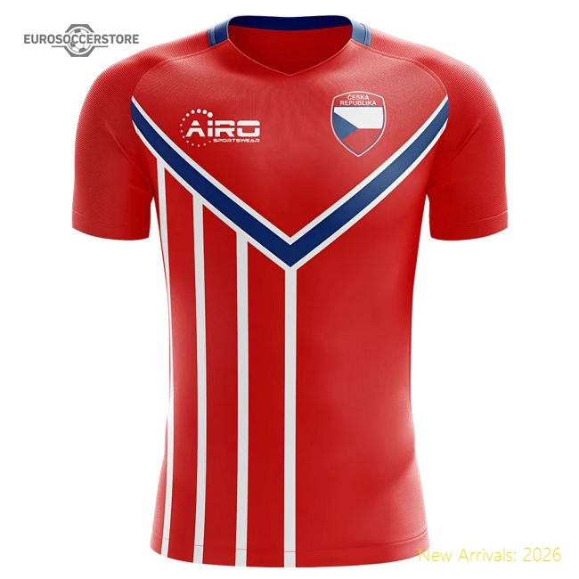Czech Republic 2025-2026 Authentic Home Jersey () Timeless