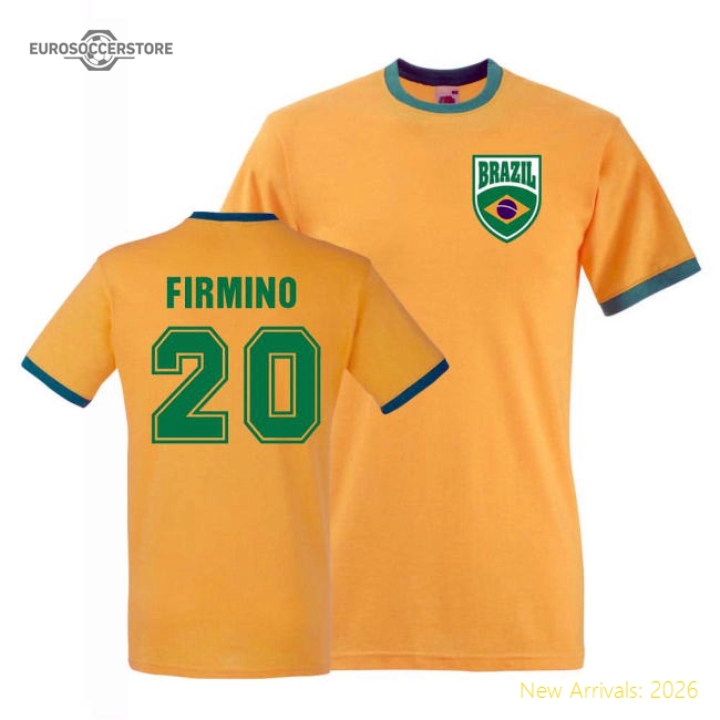 Football Brazil T-shirt - Genuine Cotton Construction Classic