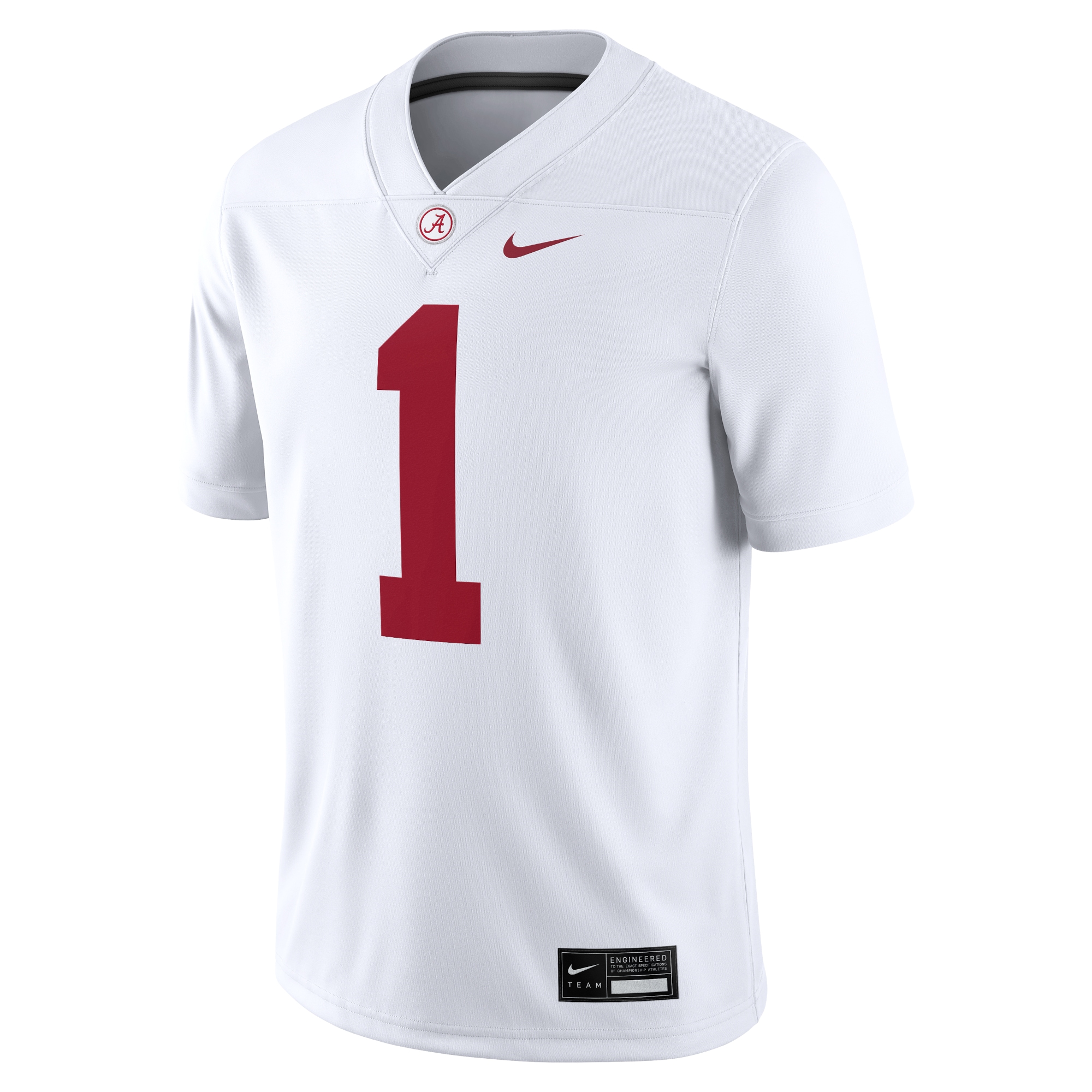 [NJP] Alabama Crimson Tide Game Jersey - White