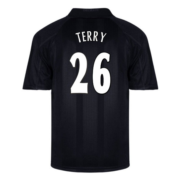 [WSG] Chelsea Out Retro Shirt Home Black Uniform 1998 (Terry 26)