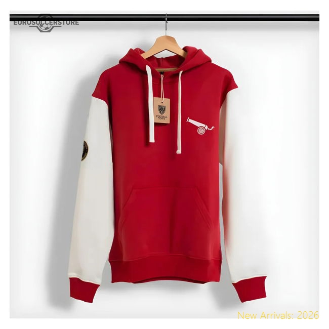 Vintage Arsenal Hoodie (Red)